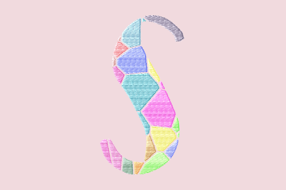 Monogram S Mosaic
