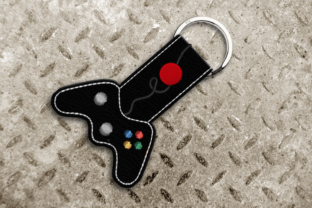 Video Game Controller Key Fob